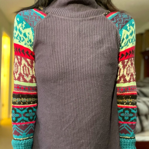 Free People Prism Cowl neck ribbed sweater - Picture 6 of 10